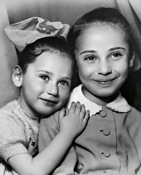Алла Вербер со старшей сестрой Ириной