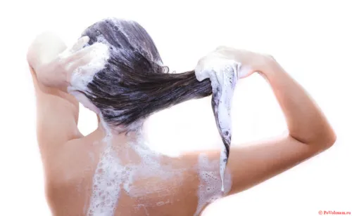 как правильно мыть голову мылом