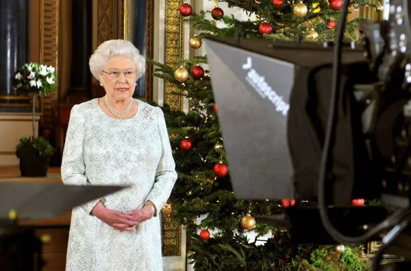Королева в Рождество 2012 года