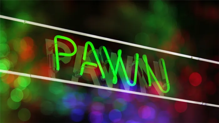 pawn shop sign