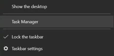 task manager